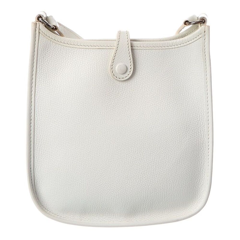 Hermès White Epsom Leather Evelyne Tpm (Authentic Pre-Loved) - Picture 2 of 4